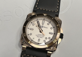 Bell & Ross柏萊士BR 03-92 DIVER WHITE BRONZE 深海探奇腕錶